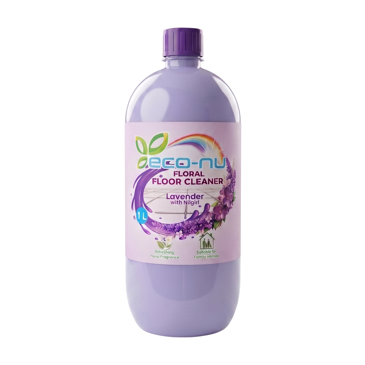 eco-nu Lavender + Nilgiri Floral Floor Cleaner bottle